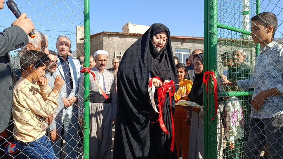 چمن مصنوعی علیآباد مشیر به بهرهبرداری رسید