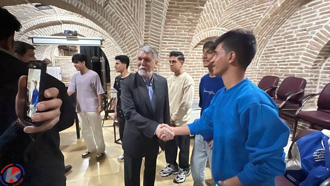 بازدید وزیر فرهنگ و ارشاد از تالار مرکزی