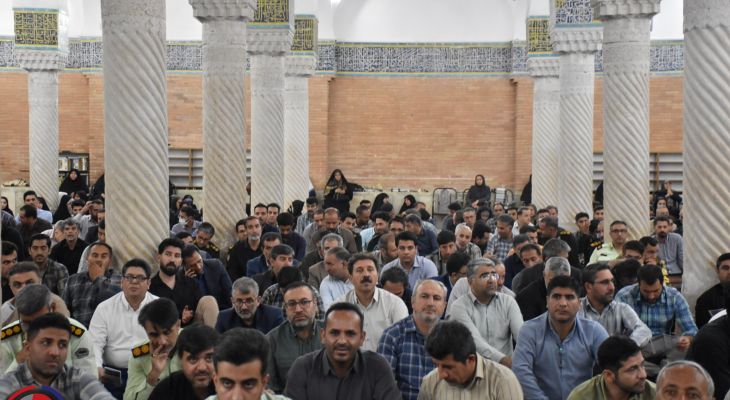 برگزاری مراسم اربعین شهدای اقتدار